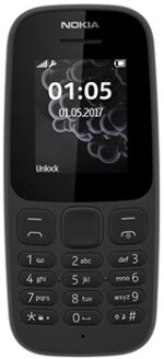Мобилен телефон Nokia 105 (2019) - черен - Image 5