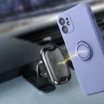 Samsung Galaxy A12 Калъф MEZZO Book /розово злато/ - Image 4