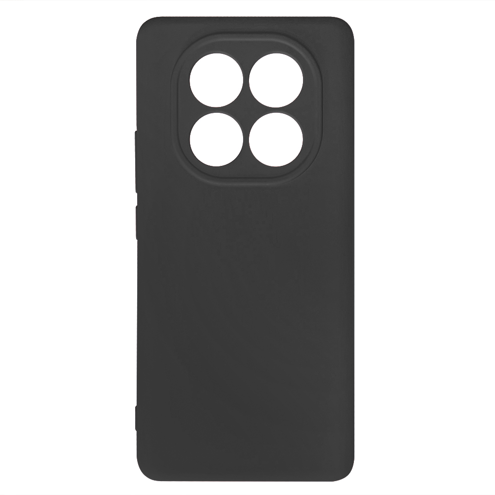 vensfon-note14 Xiaomi RedMi Note 14 Pro 4G Калъф Silicone Matt /черен/ - Image 1