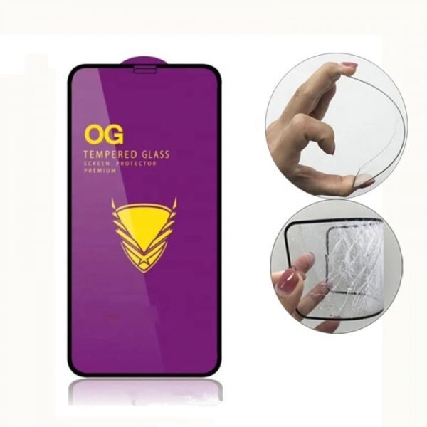 Samsung A50 OG Tempered Glass  /черно/