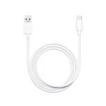 USB-A към USB-C кабел OPPO, 3A, DL129, 1m, Bulk /бял/