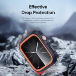 Apple Watch 46мм- DUX DUCIS Калъф BAMO - тъмно синьо/оранжево - Image 2