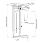 Поставка за компютърна кутия Brateck Desk Mount, LM PC DSK MOUNT /черна/ - Image 10