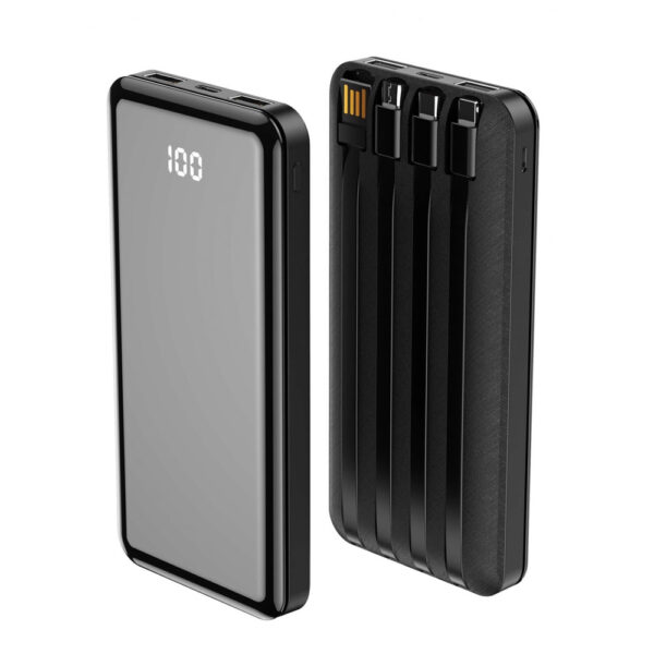 Външна батерия Power Bank Forever TB-411 All in 1, 10000 mAh, Черна