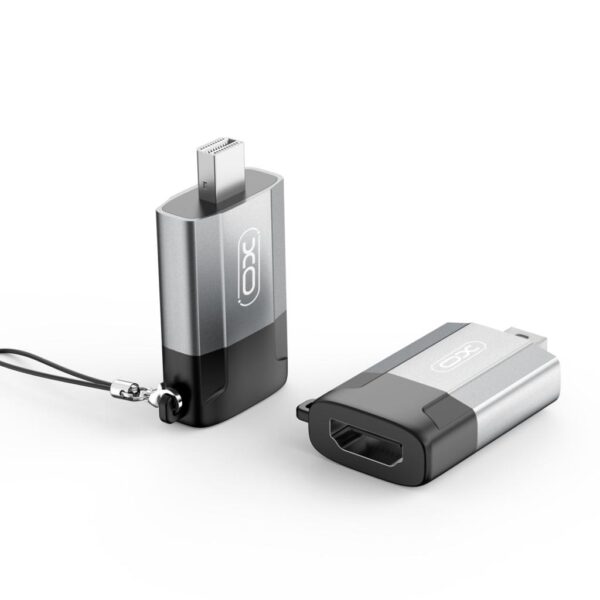 Mini DP към HDMI Преходник/адаптер GB015 /графитен/