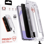 Samsung Galaxy S26 Plus Стъклен протектор Tel Protect Dust-Free Easy Fit Privacy Full Glue 6D /затъмнен/