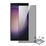 Samsung S25 Ultra Стъклен протектор Privacy 5D Full Glue