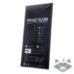 Samsung A36 5G Стъклен протектор Privacy 5D Full Glue - Image 3