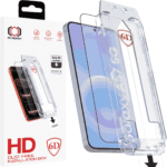 iPhone 17 Pro Max Стъклен протектор Tel Protect Dust-Free Easy Fit Full Glue 6D