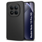 XIAOMI Redmi Note 15 Pro 5G Калъф Silicone Matt /черен/