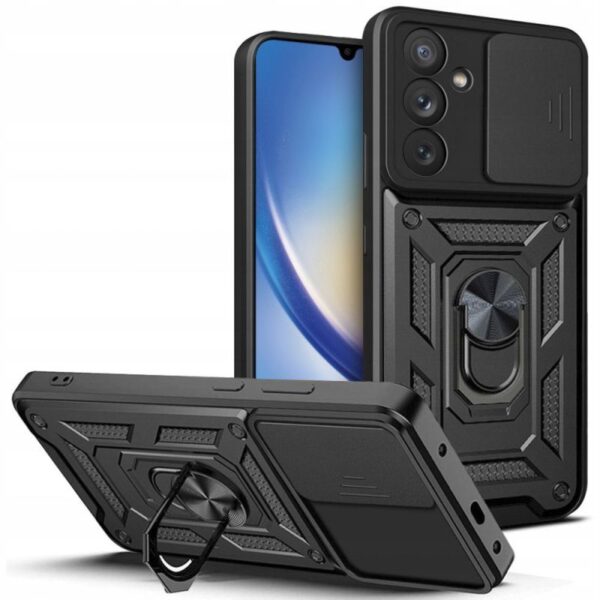 Samsung A25 5G Ring case /черен/