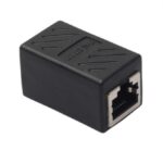 Съединител/Конектор за LAN кабел RJ45 /черен/