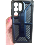 Samsung Galaxy S22 Ultra Кейс UAG Monarch, carbon fiber (черен)
