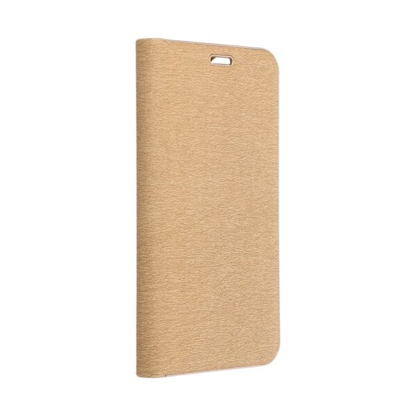 Samsung S22 Ultra Калъф тефтер LUNA Book Gold /златен/