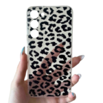 Samsung S23 Plus Калъф силикон ART Леопард / Прозрачен /