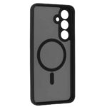 Samsung Galaxy A56 5G Калъф силикон Full Matte MagSafe /Черен/ - Image 3