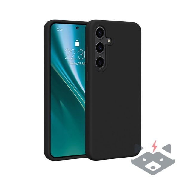 Samsung S25 Силиконов калъф Etteri /черен/
