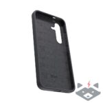 Samsung S25 Силиконов калъф Etteri /черен/ - Image 4