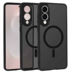 Samsung Galaxy S25 Edge Калъф силикон Full Matte MagSafe /Черен/