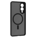 Samsung Galaxy S25 Edge Калъф силикон Full Matte MagSafe /Черен/ - Image 3