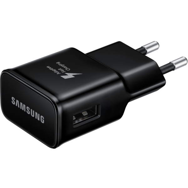 Зарядно/Адаптер Samsung 220V EP-TA200B, 15W, 2A, 1 x USB-A, GP-PTU023DYBBQ /черен/,екологична опаковка