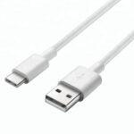 Кабел Samsung, USB-A към USB-C, 25W, 3A, 1,5м. Bulk /бял/ GP-TOU021RFAWW
