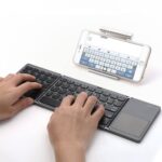 Сгъваема Bluetooth клавиатура с Touchpad - Image 3