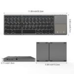 Сгъваема Bluetooth клавиатура с Touchpad - Image 5