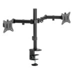 17"-32" Стойка за два монитора Brateck Economy, монтаж на бюро - Image 3