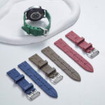 Универсална каишка /22мм/ Smart Watch , Colorful wristband, силикон /вишнева/ - Image 3