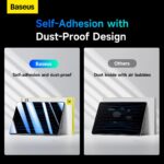 iPad 10.2inch /2019/2020/2021/ / iPad Air 3 10.5inch Стъклен протектор BASEUS Tempered Glass Crystalline Series HD - Image 6