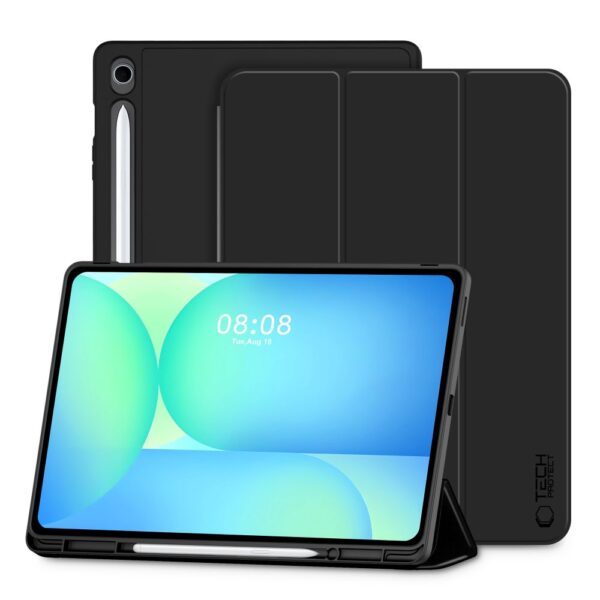 Samsung Galaxy Tab S10 Fe+ Plus 13.1 X620 / X626B Силиконов калъф Tech-Protect SC PEN /черен/