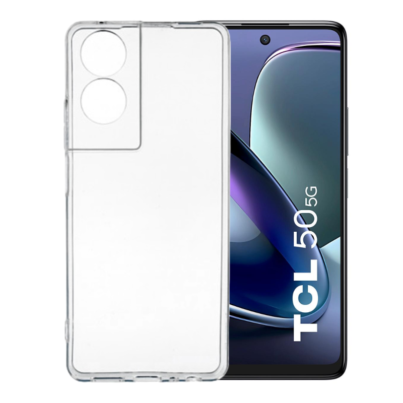vensfon-tcl50 TCL 50 5G Силиконов гръб – 1.3mm /прозрачен/ - Image 1