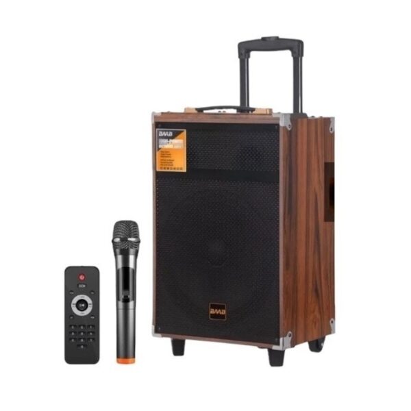 12" - BAAB B-Q12 Bluetooth тонколона с микрофон SD/USB/FM караоке