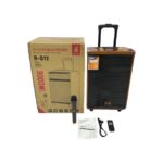 12" - BAAB B-Q12 Bluetooth тонколона с микрофон SD/USB/FM караоке - Image 5