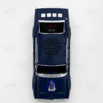 Bluetooth тонколонка Cars WS-1968 10W спортен автомобил с LED светлини, USB, MicroSD и AUX /тъмно синя/ - Image 3