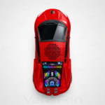 Bluetooth тонколонка Cars WS-690 15W във формата на спортен автомобил с LED светлини, USB, MicroSD, AUX и FM радио - Image 4