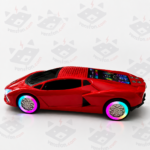 Bluetooth тонколонка Cars WS-690 15W във формата на спортен автомобил с LED светлини, USB, MicroSD, AUX и FM радио - Image 5