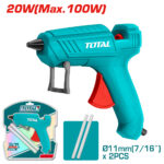 Пистолет за топло лепене TOTAL, 100 W