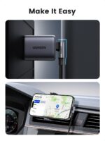 UGREEN кабел USB-C към USB-C под ъгъл, 100W, PD Fast Charging 90 Degree, 1м /черен/ - Image 4