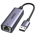 UGREEN Преходник Адаптер от USB-A 3.0 към RJ45 /ж/ /сив/ - CM209 / 50922