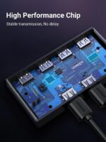 UGREEN Хъб 2-в-4 out USB-A (3.0) Sharing Switch box /черен/ - US216 / 30768 - Image 3