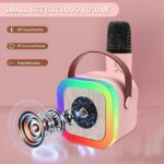 Преносима RGB караоке тонколона K12 с безжичен микрофон - Image 11