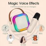 Преносима RGB караоке тонколона K12 с безжичен микрофон - Image 6