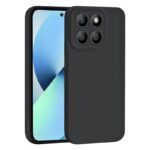 Honor X6b Изчистен силиконов кейс Matt /Черен/