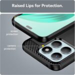 Honor X8b Силиконов гръб Plai CARBON /черен/ - Image 3