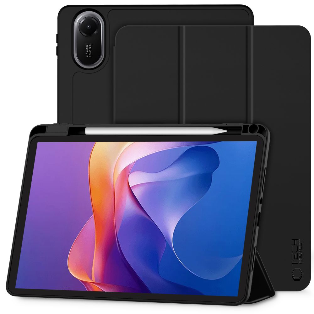 vensfon-xiaomi-pad2-kalyf Xiaomi Redmi Pad 2 11.0 Силиконов калъф Tech-Protect SC PEN /черен/ - Image 1