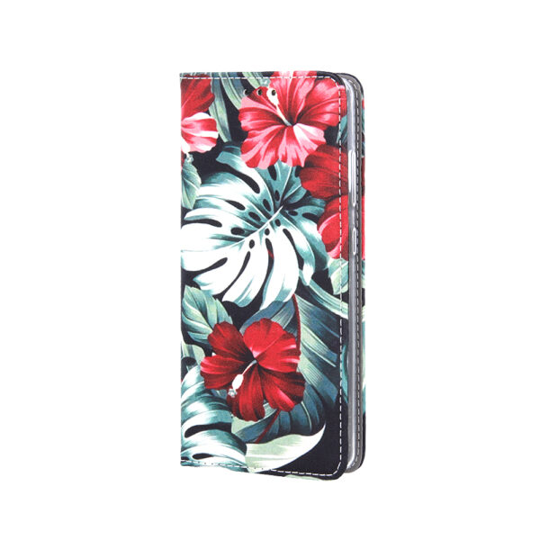 Samsung A32 4G Калъф Lady Book /червени цветя/