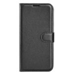 Realme C11 2020 Калъф Leather Wallet /черен/