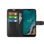 Realme C31 Калъф Leather Wallet /черен/ - Image 2